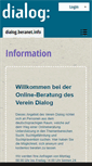 Mobile Screenshot of dialog.beranet.info